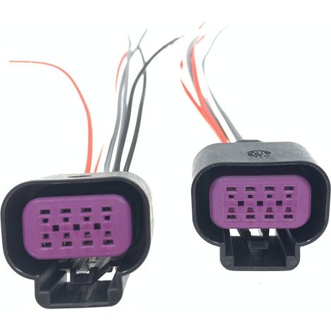 Applicable to the headlight wiring harness and front bumper lighting socket of the Buick Excelle GT, Regal, LaCrosse, GL6 and Cruze GT Sedan. (1/5)
