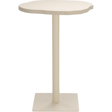 Mesa De Comedor 70X70X110 Stoneskin/Metal Topo (1/3)