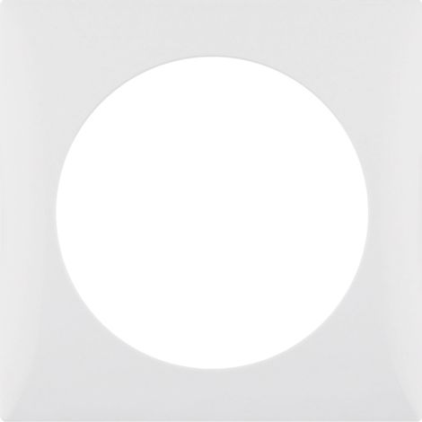 BERKER 0918272509 RAHMEN 1FACH INTEGRO FLOW POLARWEIß, GLÄNZEND