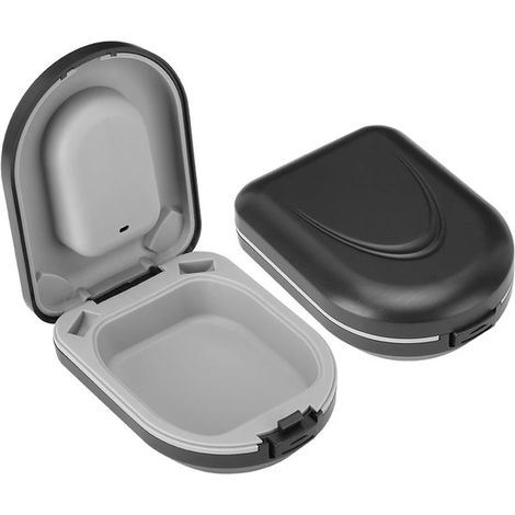 Étui portable pour appareil auditif - 0,1 L - Noir (1/5)