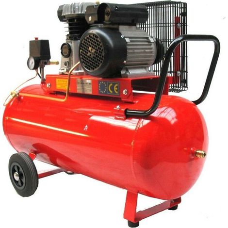 Druckluft Kompressor 450/11/90W 230V Werkstatt Kolbenkompressor Baustellenkompre (1/5)