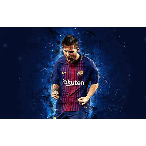 Papier peint panoramique Football - Joueur de Foot - 130 cm x 81 cm (1/2)