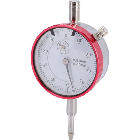 Comparateur mécanique acier inoxydable 0-10mm précision 0.01mm pour tour atelier scie sur table (1/5)