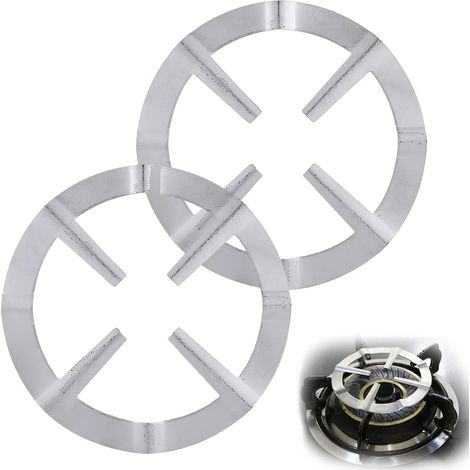 2 Supports Casserole Moka Gaz Inox – Réducteur, Cuisinière (1/5)