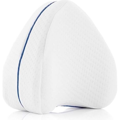 Coussin orthopédique pour dormir sur le côté – Mousse à mémoire de forme – Soutien des jambes et genoux – Housse amovible et respirante