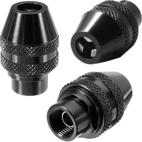 3 Pièces Mandrin Sans Clé À Changement Rapide Et Multiple Remplacement Du Mandrin Universel Pour Outils Rotatifs Dremel 3000 4000 (1/4)