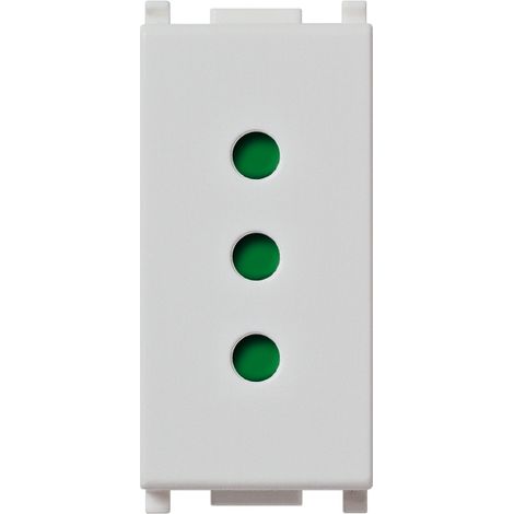 VIMAR - 14201.SL Presa 2P+T 10A P11 Silver