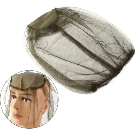 Moustiquaire de protection pour le visage, idéale pour le camping et la pêche en extérieur. (1/5)