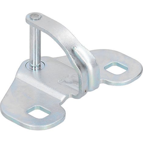 Gâche Inférieure de Porte de Voiture, Gâche Inférieure de Porte en Métal Attrape de Porte Arrière Inférieure 1345736080 Remplacement pour Ducato 2006-2014. (1/5)