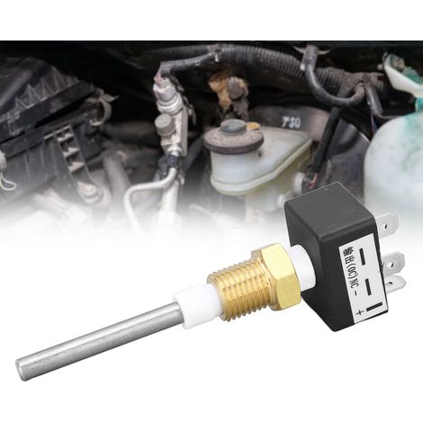 Alarme de niveau d'eau bas M14 5-35VDC pour capteur de niveau d'eau de réservoir d'eau de groupe électrogène diesel. (1/5)