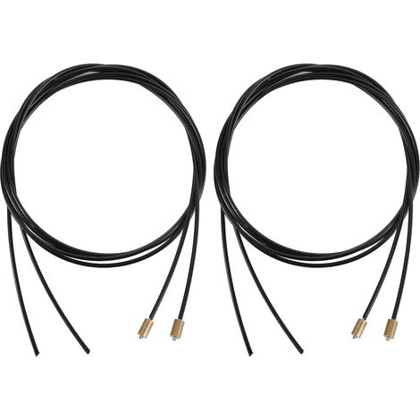 Câble de verrouillage rotatif avec arrêts, 2 pièces, caoutchouc 92579, capuchon de sécurité amélioré pour camion, remplacement pour Leer 100XL 100XR 100XQ