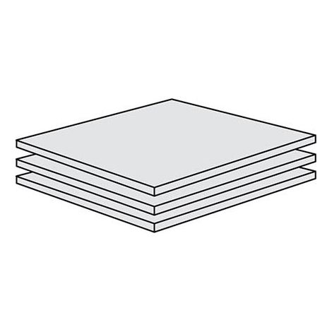 Tablettes supplémentaires pour classeurs à rideau bois simples - Maxiburo