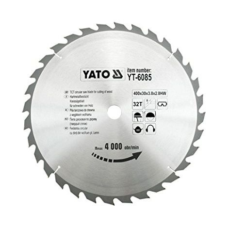 Sega elettrica stazionaria Yato yt-6085 400 mm 32 denti