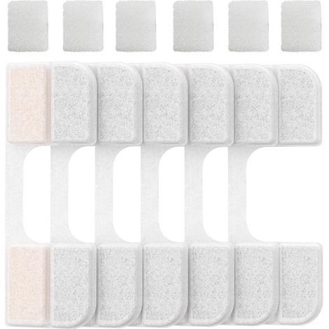 Set mit 6 Ersatzfiltern + 6 Pumpenschwämmen für Katzentrinkbrunnen [passend für FN-W17] – Filter für Haustiertrinkbrunnen 3,2 L. (1/5)