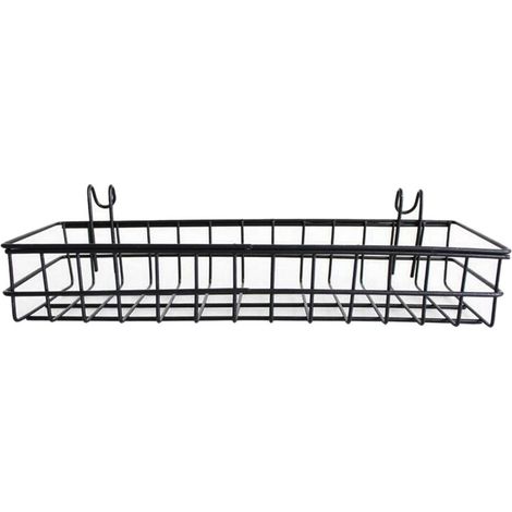 Panier De Rangement Suspendu En Métal étagère Support De Support Organisateur Ornements De Maison (1/5)