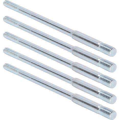 30 Stück M6-Gewindebolzen aus Kohlenstoffstahl für den Vergaserkopf von 188- und 190F-Benzinmotoren (1/5)