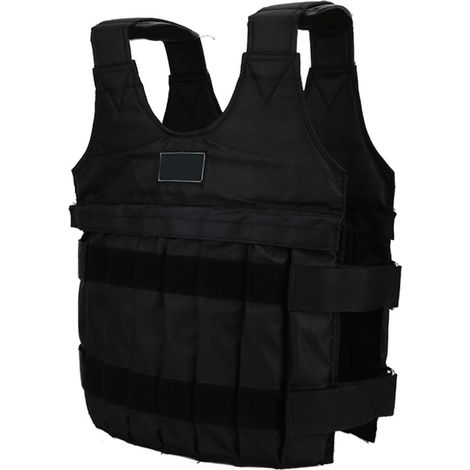 Gilet lesté de Sport, Réglable de 20 Kg, Veste Lestée, Gilet D'entraînement D'exercice (1/5)