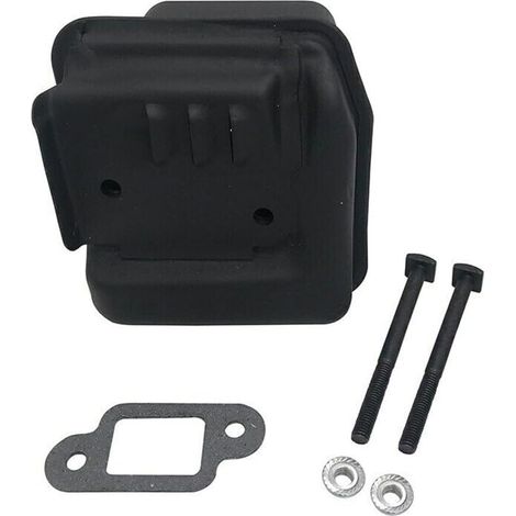 Silencieux Échappement Acier pour MS 210 230 250 Acier inoxydable, résistant haute température, pour ms 210 230 250, réduction bruit efficace (1/5)