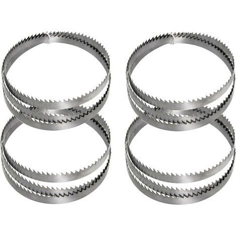 4er SET Bandsägeblatt 1790 x 10 x 0,35 mm 6 ZpZ für Hart/Weich Holz Kunststoff, Sägeband passend für Holzstar HBS 251, passend für HBS261 (1/5)