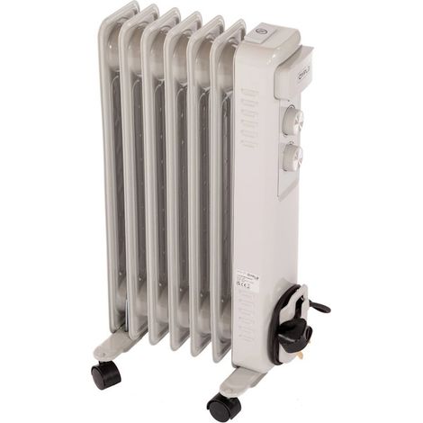 Oypla Electrical 1500W 7 Fin Portable Oil Filled Radiator Electric Heater (1/5)