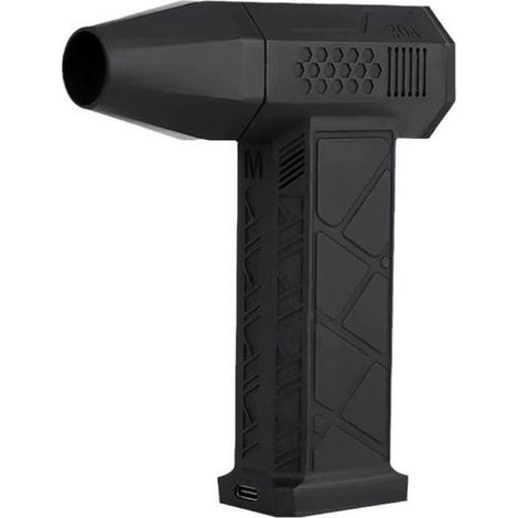 Ventilatore a getto portatile senza spazzole, turboventola da 130.000 giri/min, soffiatore ad aria compressa ad alta potenza da 200 W, strumento per la pulizia della tastiera con interfaccia di ricari