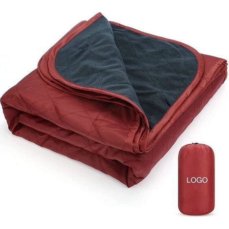 Grande couverture de pique-nique imperméable avec sac de transport (1/2)