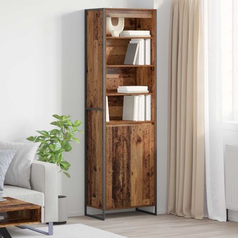 Hohe Schränke 2 pcs Altholz 60 x 36 x 200 cm Holzwerkstoff