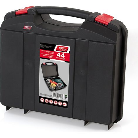 Aufbewahrungskoffer mit Schaumstoff 40x32x12cm - 17717 (1/3)