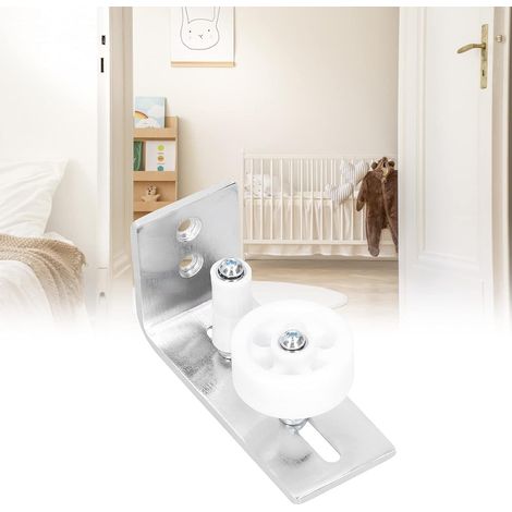 Guide de sol pour porte de grange coulissante inox (1/5)