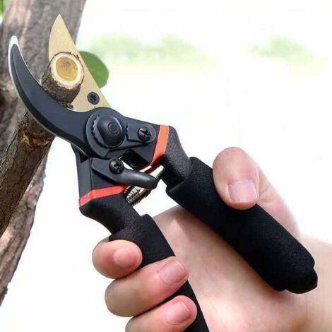 VtiziklGarniture de Plantes Horticulture sécateur Coupe sécateur arbuste Jardin Ciseaux Outil Branche Cisaillement verger sécateur scie Pliante (1/4)