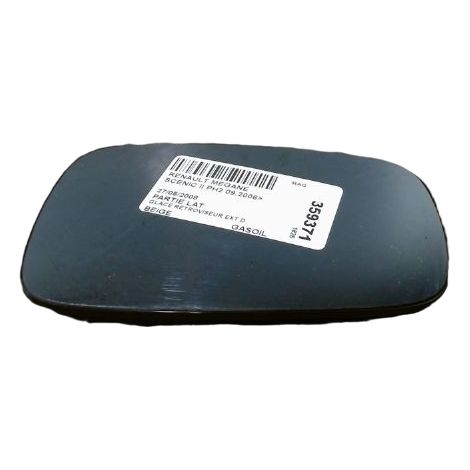 [PRODUIT D'OCCASION] Glace Retroviseur Exterieur D RENAULT Scenic II Ph2 2006- ♻️ Ref Oe. 7701054753 - Garantie à vie (1/2)