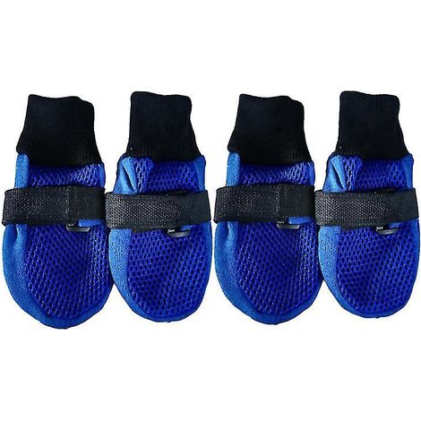 4 paires de chaussures en maille pour chien (1/3)