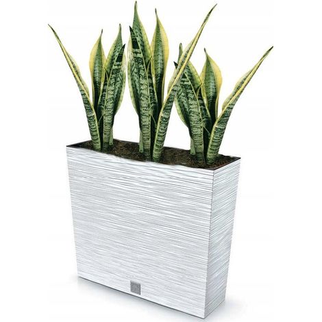 Maceta alta Urbi Case T DUC600T con inserto Blanca