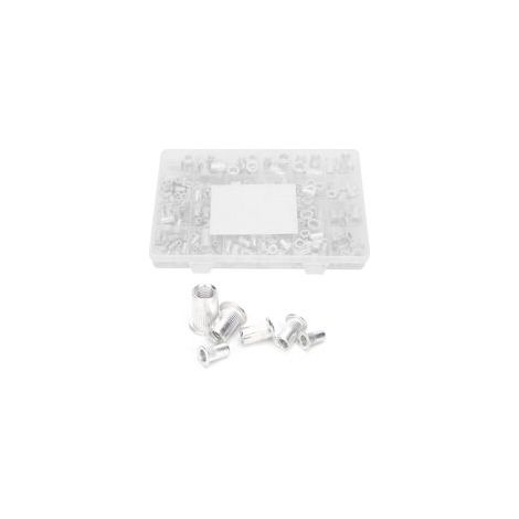 Écrou à rivets en aluminium 300 pièces/boîte 632/ 832/ 1024/ 1032/ 1/420/ M3/ M4/ M5/ M6/ M8
