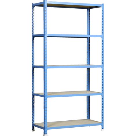 Simonrack Mensola Pratica Blu Legno Robusto Giardino