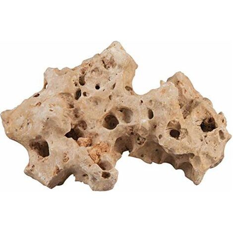 sera Rock Hole Stone L 2 – 3 kg – Pietra Forata Beige con Superficie Liscia
