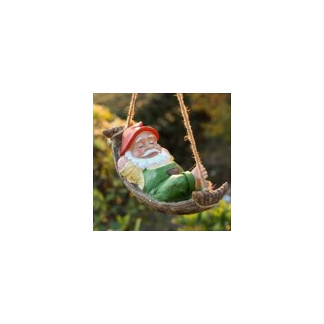 Nains de jardin, décoration de jardin extérieure, figurine de nain de jardin allongé (1/2)