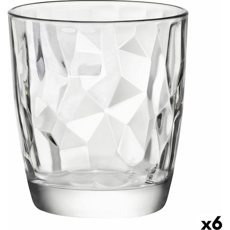 BORMIOLI vasos dof diamond 39 cl , Vasos Dof diamond 39clMarca Bormioli Caja 6Estilo y elegancia Original decoración interior que dibuja motivos triangulares y recu (1/3)