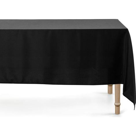 Tovaglia nera 180x300 cm