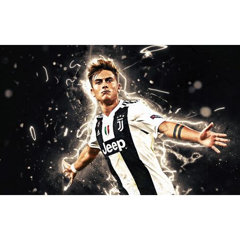 Papier peint panoramique Football - Joueur de Foot - 130 cm x 81 cm (1/2)