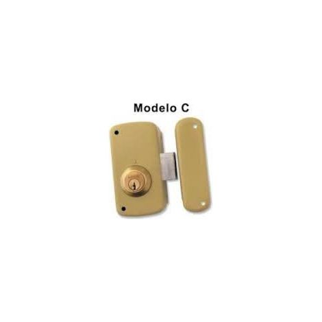 Cerradura sobreponer 5056c/70 he derecha LINCE