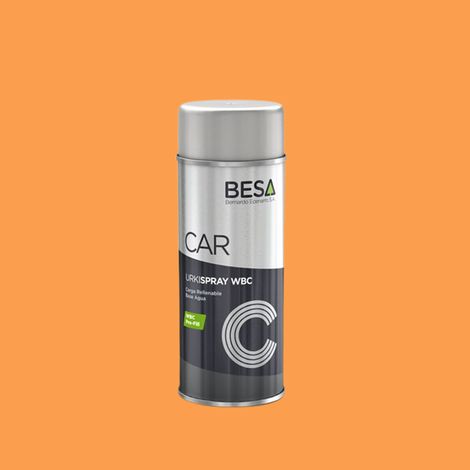 Bombe de peinture bi composant Pantone 143 U  Brillant