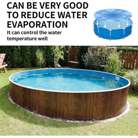 Blaue Solarabdeckung für Schwimmbecken, Poolgewebe, Solarabdeckung für das Haus (1/5)