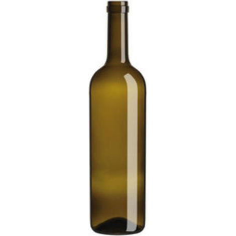 20 x BOTTIGLIA P/TAPPO IN SUGHERO BORDOLESE 0,750 L