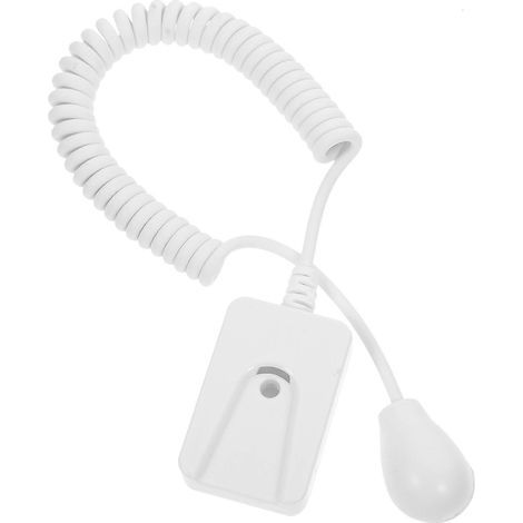 Sicherheitsband mit Haken für Fernbedienung, einziehbares Band für Smartphone oder Tablet – 28,00 x 3,00 x 1,20 cm – Weiß (1/5)