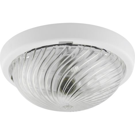 Lámpara de techo hermética blanca 75W WIR Ideus 02746 (1/2)