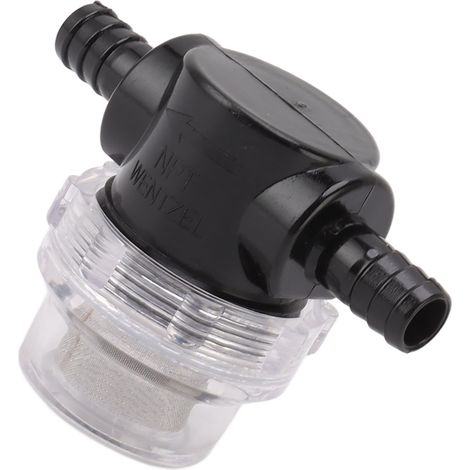 Crépine de pompe à eau ABS G1/4 à visser, filtre pour conduite d'irrigation, camping-car, bateau, pelouse (1/5)