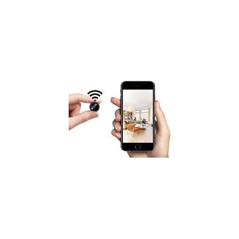 Camera Espion WiFi 1080P Mini Caméra de Surveillance Interieur/extérieur sans Fil avec Enregistrement Cachée Camera Espion a Distance Discrete Enregistreur Spy Cam Invisible Detecteur Mouvement 4.4x2.
