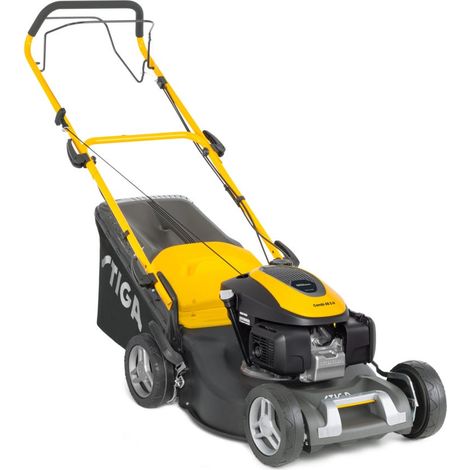STIGA Combi 48 S H Selbstfahrender Rasenmäher, 145cc Honda Motor, 46cm Schnittbreite, 60L Grasauffangbehälter, 3-in-1 Sammlung, Mulchen & Heckauswurf (1/5)