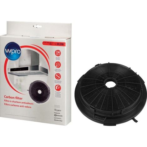 Filtro a carbone rotondo tipo 210 (al pezzo) - Cappa aspirante - ROSIERES - 523064054905172283 (1/4)